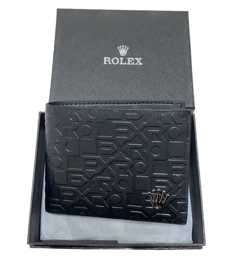 rolex watch and wallet set|rolex wallet amazon.